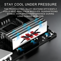 PUSKILL DDR4 3200MHz 3600MHz RGB RAM 8GB 16GB 32GB Desktop Gaming Memory UDIMM 1.35V
