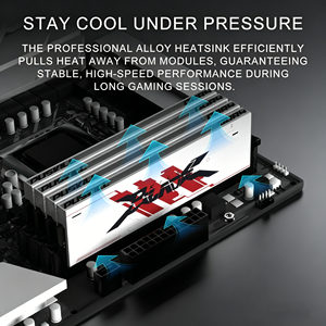 PUSKILL <b>DDR4</b> 3200MHz 3600MHz RGB <b>RAM</b> 8GB 16GB 32GB Desktop Gaming Memory UDIMM 1.35V - Product Image 5