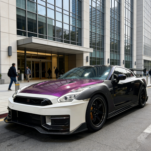 Kit de Carrocería Aerodinámico Estilo NISSAN en Fibra de Carbono para Nissan GTR R35 2008-2025, Incluye Parachoques Delantero en Fibra de Carbono - Product Image 4