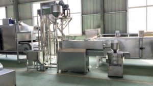 Grande capacité mini graines <span class=keywords><strong>de</strong></span> sésame lavage nettoyage usine d'épluchage et séchage décortiquer ligne <span class=keywords><strong>de</strong></span> torréfaction - Product Image 3