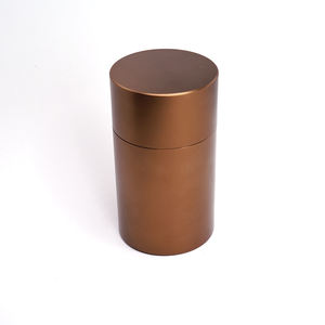 กระป๋องโลหะทรงกลมขนาดเล็กสำหรับบรรจุชาน้ำตาลกาแฟกระป๋องเปล่าสำหรับบรรจุชา - Product Image 1