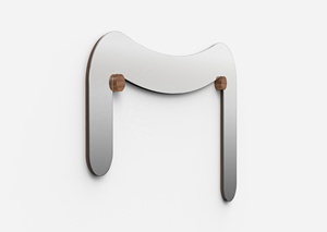 <span class=keywords><strong>Miroir</strong></span> mural ornemental moderne haut de gamme <span class=keywords><strong>Miroir</strong></span> décoratif profilé élégant unique Nouveau design inspiré de l'art contemporain - Product Image 4