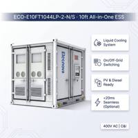 Conteneur de stockage de batterie Elecnova 1044 kWh 500 kW tout-en-un LiFePO4 à refroidissement liquide pour applications industrielles hors réseau/sur réseau