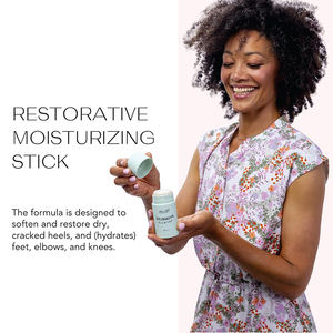 Crema hidratante orgánica para pies con manteca de karité, grano de cacao, mineral de aloe vera para terapia de humedad profunda de talones agrietados y callos - Product Image 2