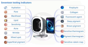 Professional AI <b>Skin</b> Diagnostic Tester <b>Machine</b> 3D Face <b>Skin</b> Analyzer with Marketing Function for Beauty Salon and Clinic Use - Product Image 4