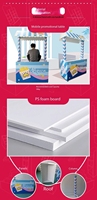L'usine fournit un comptoir d'affichage de table pliable Table promotionnelle Table d'affichage pliante mobile