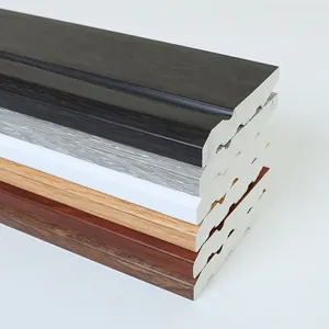 لوح قاعدة Mdf أبيض معد للتفاف ، قالب خشبي ، صب خشبي ، - Product Image 1