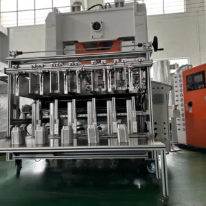 चीन निर्माता एल्युमीनियम फ़ॉइल खाद्य कंटेनर बनाने की मशीन LK-T130