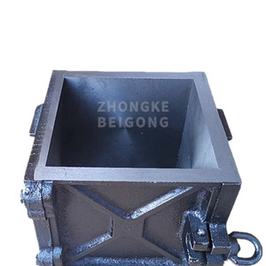 Gussbecken-Betonwürfel-Testwürfelform, Betongießformen 100 mm Würfel - Product Image 4