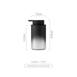 Homestay Vierdelige Set Van Glazen Flessen Mousse Lichaamszeep Drie Hand Desinfecterend Hotel Badkamer Blaarfles Glas - Product Image 5