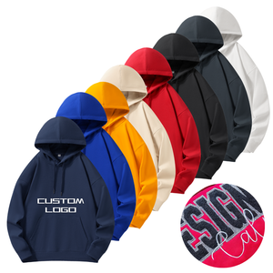 <span class=keywords><strong>Felpa</strong></span> con Cappuccio in Cotone 100% con Stampa Digitale e Ricamo, Qualità Premium, Personalizzabile per Uomo - Product Image 1