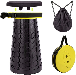 Tabourets de pêche pliables, télescopiques, extensibles, légers et rétractables <span class=keywords><strong>en</strong></span> <span class=keywords><strong>plastique</strong></span> pour l'extérieur et le bar - Product Image 4