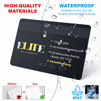 Tarjetas de Control de Acceso RFID, Mini Etiquetas de PVC, Personalizadas para Hoteles y Negocios, Resistentes al Agua, con Tecnología NFC