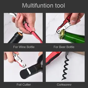 FORKRY Tùy Chỉnh Rượu Đầy Màu Sắc Mở Bồi Bàn Người Bạn Corkscrew Sommelier