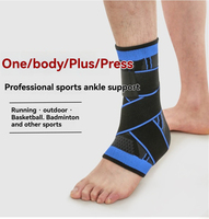 Réglable Sport Compression Cheville Brace Protecteur Courir Football Basketball Gym Bandage Sangle Cheville Brace Support