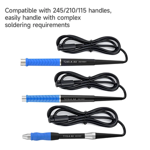 Stazione di Saldatura Intelligente Aixun T420D con Doppia Postazione, Supporto per Punte T245 T210 T115, Riparazione di PCB Mobile BGA SMD - Product Image 4