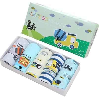 Fabricantes de ropa interior para niños en China algodón estampado ropa interior para niños al por mayor Niño en ropa interior breve