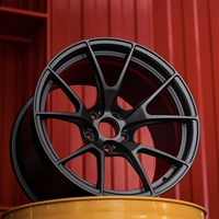 Nuevas Llantas de Aleación de Aluminio Forjadas a Alta Presión, de Grado de Competición, Color Negro Mate, Personalizables, VS-5RS, Cóncavas Profundas, de 18-26 Pulgadas, T6061-T6