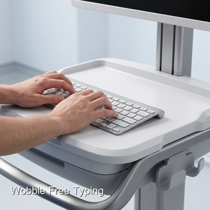 Compre el mejor carrito de ordenador médico para hospitales para enfermeras de Keling Medical - Product Image 4