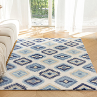 Tapis de prière pour enfants à motifs abstraits, extra épais, antibactérien, écologique, résistant aux taches, en PET, adapté aux animaux domestiques, pour la vie quotidienne