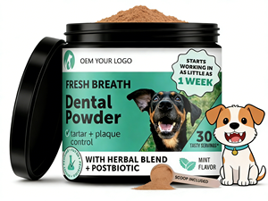 OEM/ODM Marque Privée Probiotiques <span class=keywords><strong>pour</strong></span> Animaux de Compagnie <span class=keywords><strong>pour</strong></span> Chiens et Chats, Soin Bucco-Dentaire, Élimination du Tartre et de la Plaque, Soutien Immunitaire, Rafraîchissement de l'Haleine - Product Image 1