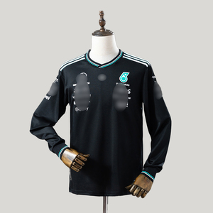 قميص بولو رياضي صيفي للرجال بتصميم سباقي، مقاوم للماء والرياح، سريع الجفاف، مع شعارات مطبوعة بتقنية ثلاثية الأبعاد وأكمام قصيرة - Product Image 3