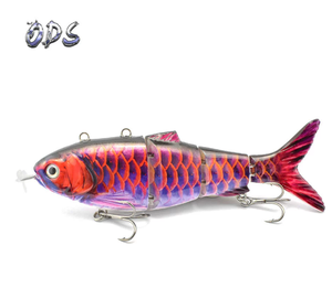 USB ricaricabile 130mm 42g robotizzata Auto <span class=keywords><strong>esca</strong></span> da pesca elica intelligente <span class=keywords><strong>esca</strong></span> segmentata <span class=keywords><strong>per</strong></span> <span class=keywords><strong>spigola</strong></span> pesci d'acqua dolce ruscelli - Product Image 3