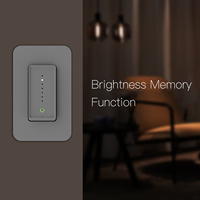 Système de solutions pour maison intelligente, interrupteur intelligent à variation d'intensité lumineuse, Wifi Zigbee, interrupteur mural 1 voie pour Tuya/Smart Life