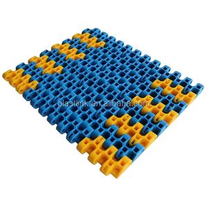 Прямая Продажа с фабрики <span class=keywords><strong>PL</strong></span> 2520 с плоским верхом модульная лента для транспортировки пищевых напитков упаковка POM PP - Product Image 2