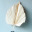 Large white heart