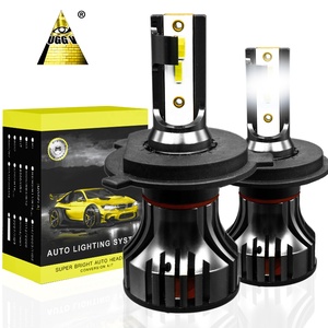 54W 9000LM H4 6000k Blanc LED Phares Haut-Bas Faisceau Voiture Lumières Ventilateur <span class=keywords><strong>De</strong></span> Refroidissement Canbus Compatible H1 H4 Modè<span class=keywords><strong>le</strong></span> Autre Autos Auto EV - Product Image 1