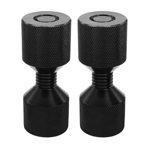 Pasadores cilíndricos de 1-1/8 pulgadas con doble orificio, cabeza negra, con hombro, para uso general - Product Image 1
