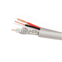 Câbles CCTV OEM ODM coaxiaux 0,81 mm en cuivre plaqué aluminium 75 ohms RG59+2C 300M pour le Portugal