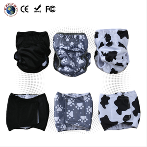 Couches <span class=keywords><strong>pour</strong></span> chiens personnalisées OEM, lavables et réutilisables, culottes <span class=keywords><strong>pour</strong></span> animaux de compagnie, couches jetables en tissu <span class=keywords><strong>pour</strong></span> femelles et mâles, imperméables, absorbantes et anti-fuites - Product Image 1