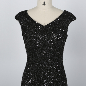 Nuovi disegni ricami di paillettes lungo della sirena da <span class=keywords><strong>sera</strong></span> formale abiti del partito <span class=keywords><strong>madre</strong></span> della sposa abiti per la cerimonia nuziale - Product Image 3