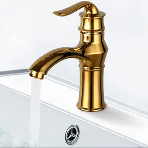 ITALOMIX Novos tipos de torneiras de água torneiras exóticas douradas para banheiro