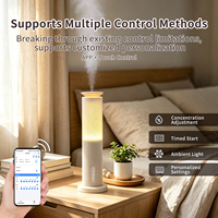 Diffuseur de parfum intelligent haut de gamme sur pied avec lumières, esthétique élégante, lumières douces, fonctionnement simple