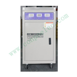 JSW-15KVA 3 fasi Ferro-risonante/condensatore/statico/senza contatto tipo precisione purificato stabilizzatore di tensione regolatore AVR 380/400V - Product Image 2