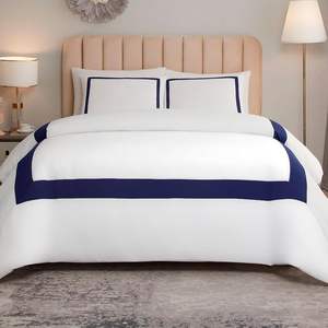 Ensemble <span class=keywords><strong>de</strong></span> draps <span class=keywords><strong>de</strong></span> <span class=keywords><strong>lit</strong></span> style vintage couvre-<span class=keywords><strong>lit</strong></span> king size <span class=keywords><strong>de</strong></span> luxe personnalisé <span class=keywords><strong>pour</strong></span> l'hôtel - Product Image 3