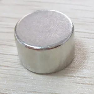 Ucuz fiyat güçlü manyetik topları kalıcı nadir toprak disk özel boyut yuvarlak neodimyum mıknatıs ile nikel kaplama