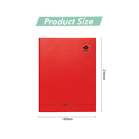 Cuaderno de ejercicios COLORFLY A5 con líneas francesas, cubierta de plástico PP de color sólido, cuaderno para estudiantes, artículos de papelería para escribir, impresión personalizada