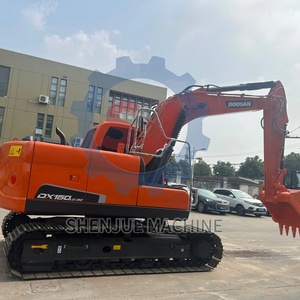 Excavadora de cadenas usada Doosan DX150LC-9 de 15 toneladas |   Modelo 2021 |   Horas Bajas (Menos de 2000) |   Certificado CE |   Sistema Hidráulico - Product Image 1