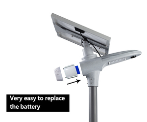 2018 Style chaud l'intégration du lampadaire solaire prix d'usine - Product Image 3
