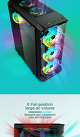 Most Popular Business Gamer Core I3 I5 PC 16G DDR4 M.2 RX580 H610 Barebone Gaming Desktop Computer