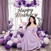 Décor de scène, ballons d'anniversaire, décorations de fête, ensemble d'exportation haut de gamme, fournitures de décoration
