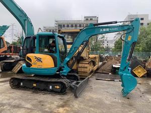 Mini-excavatrices d'occasion de haute qualité de marque japonaise de premier plan, 6 tonnes, modèle KX161, mini-excavatrice sur chenilles - Product Image 5