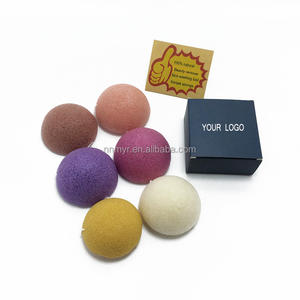 Konjac naturel Konnyaku Puff éponge de nettoyage pour le visage <span class=keywords><strong>maquillage</strong></span> Konjac éponge exfoliant serviette promotionnelle - Product Image 2