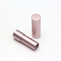 Emballage cosmétique, tube à rouge à lèvres en aluminium, tube à gloss, tubes à huile pour les lèvres, tubes souples pour crème pour les yeux, outils de maquillage à visser de couleur personnalisée
