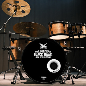 Beatello Professional Full Set <strong>Drum</strong> <strong>Kit</strong> 5-Piece Metal Musical Instrument with Stand for Adults - Product Image 2