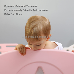 VSUCH 2025 Commerce Personnaliser Petit Parc Bébé Football Enfants <span class=keywords><strong>Jeu</strong></span> Classé Clôture Sol Sécurité Portable Modulaire rose Parc Bébé - Product Image 3